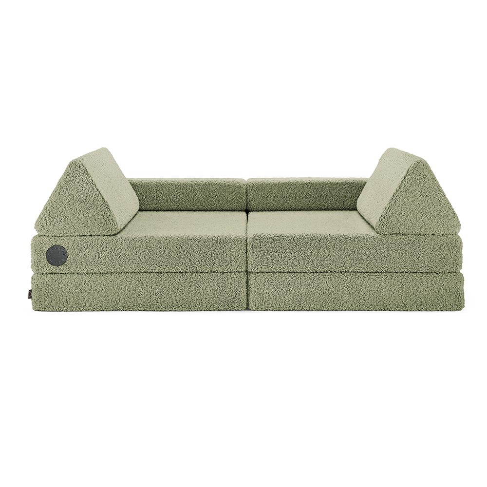 Wonderwuzz Spielsofa &#39;OH SO SOFY Teddy&#39; Grünch