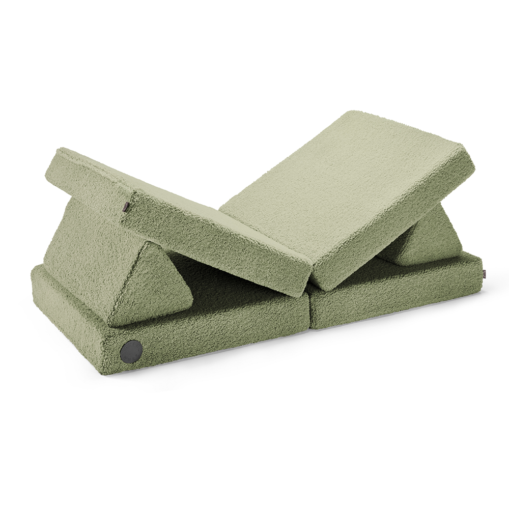 Wonderwuzz Spielsofa &#39;OH SO SOFY Teddy&#39; Grünch
