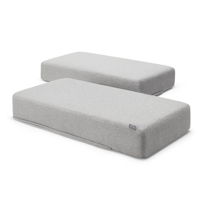 Wonderwuzz Gästebettmodul für das Spielsofa &#39;OH SO SOFY&#39; in der Farbe Grauffelo.