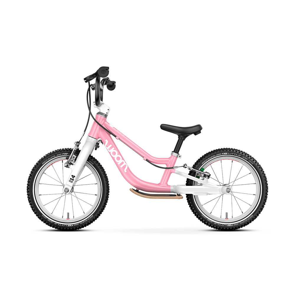 Woom GO 1  Plus Laufrad Powder Pink