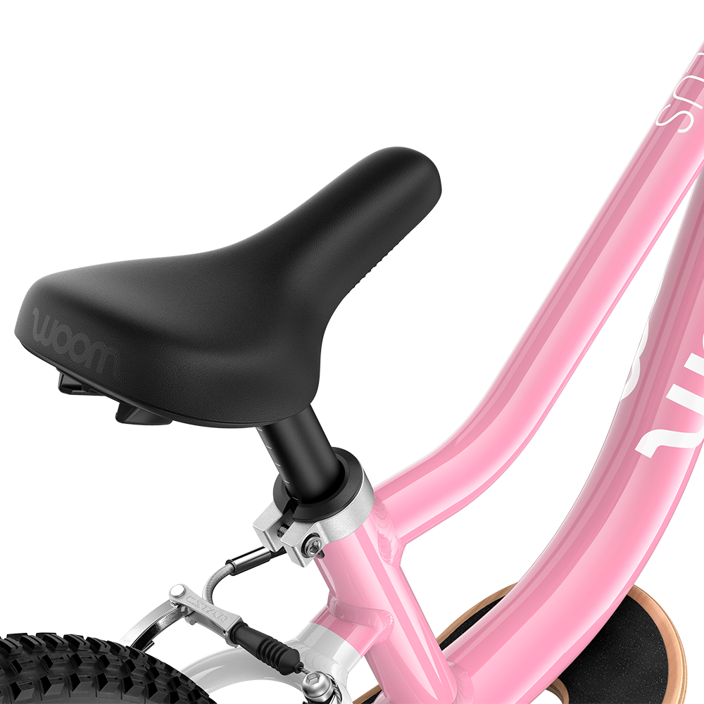 Woom GO 1  Plus Laufrad Powder Pink