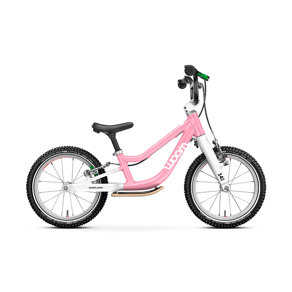 Woom GO 1  Plus Laufrad Powder Pink