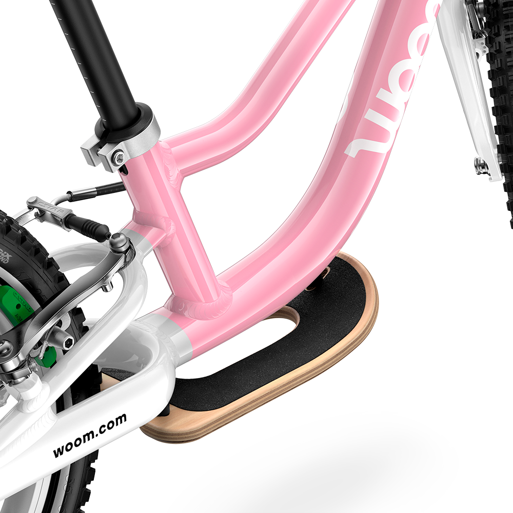 Woom GO 1  Plus Laufrad Powder Pink