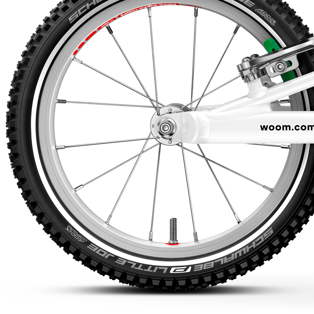 Woom GO 1  Plus Laufrad Powder Pink