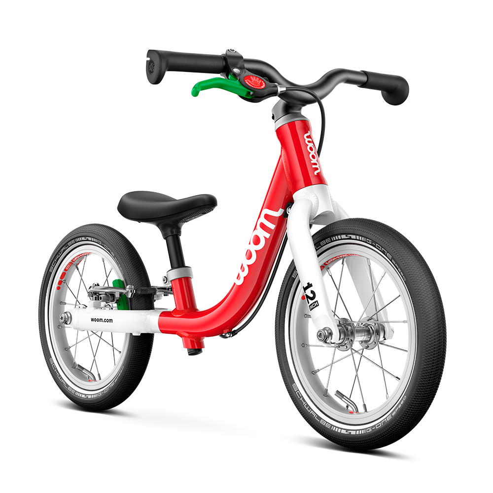 woom GO 1  Laufrad Red