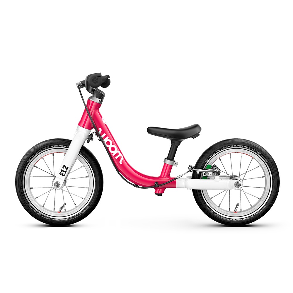 woom GO 1  Laufrad Hot Pink
