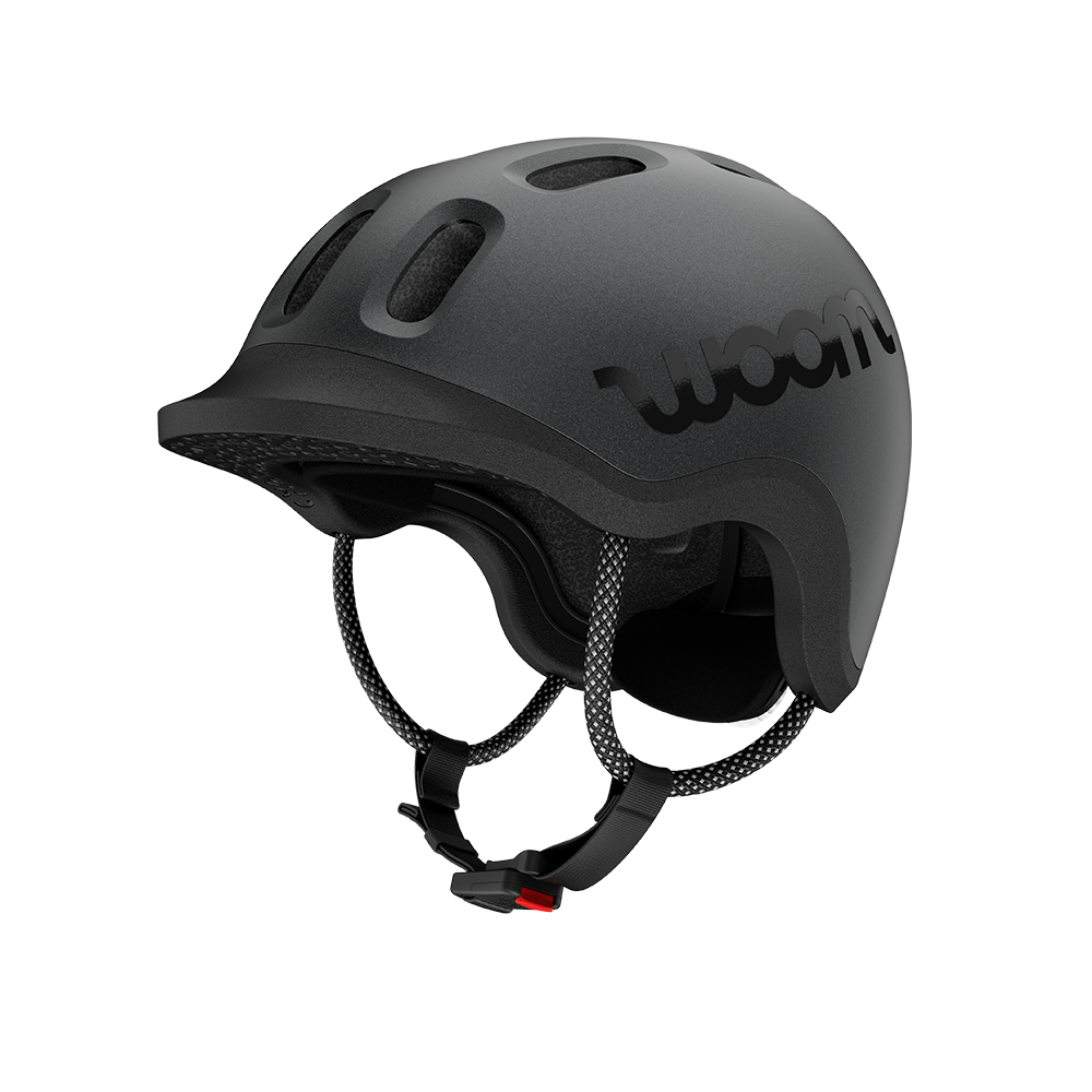 woom Kinderhelm  &#39;READY&#39; Charcoal Metallic