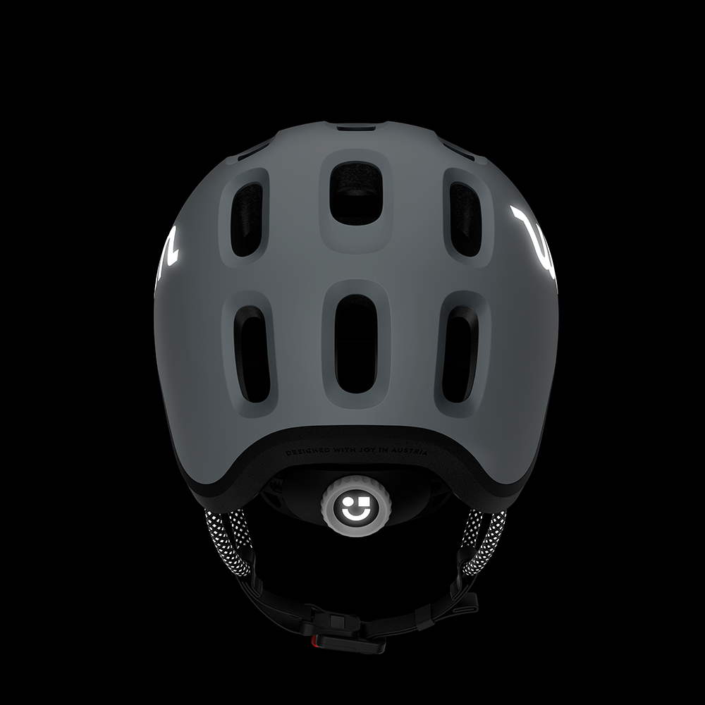 woom Kinderhelm  &#39;READY&#39; Pale Grey