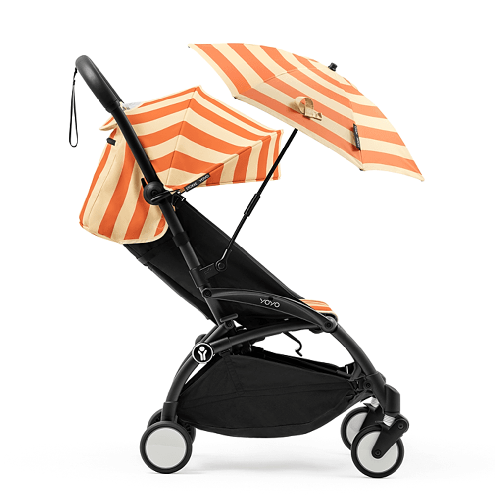 Stokke® YOYO³ 6+ Kit d'été 'Riviera Collection' avec habillage, parasol et sac de plage Capri