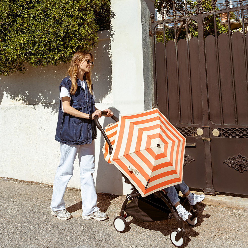 Stokke® YOYO³ 6+ Kit d'été 'Riviera Collection' avec habillage, parasol et sac de plage Capri