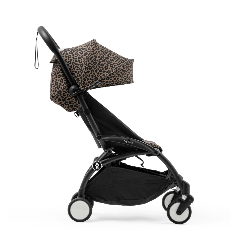 Stokke YOYO³ 6+ &#39;Wild Collection&#39; Black/Leopard
