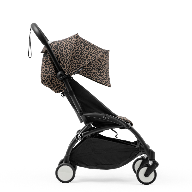 Stokke YOYO³ 6+ &#39;Wild Collection&#39; Black/Leopard