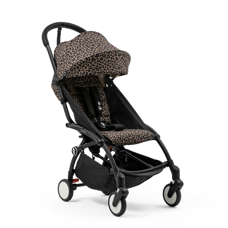 Stokke YOYO³ 6+ &#39;Wild Collection&#39; Black/Leopard