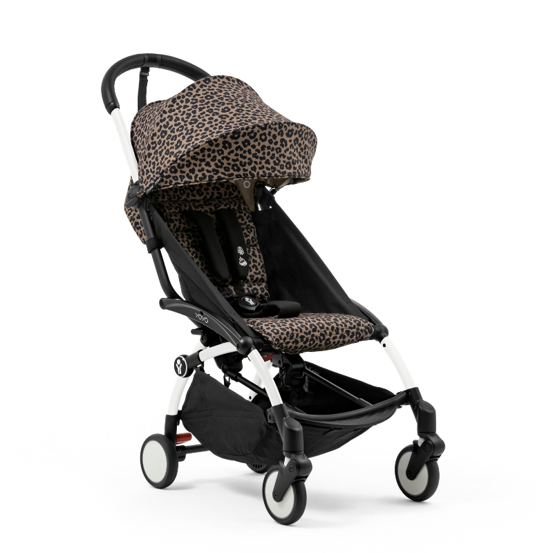 Stokke YOYO³ 6+ &#39;Wild Collection&#39; White/Leopard