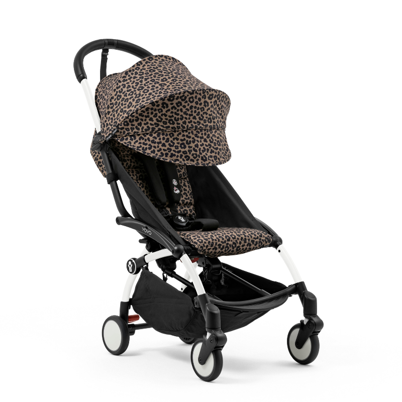 Stokke YOYO³ 6+ &#39;Wild Collection&#39; White/Leopard