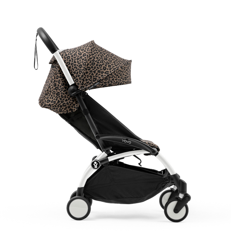 Stokke YOYO³ 6+ &#39;Wild Collection&#39; White/Leopard