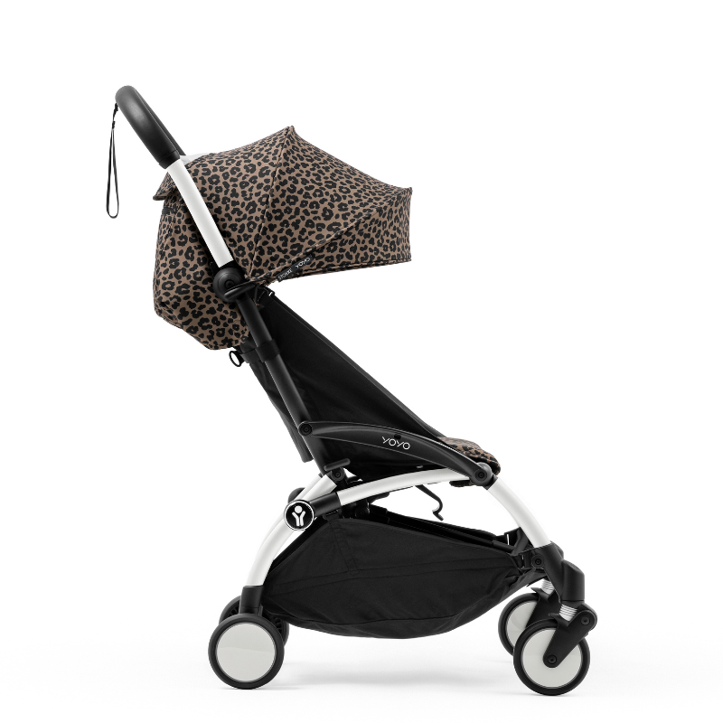 Stokke YOYO³ 6+ &#39;Wild Collection&#39; White/Leopard