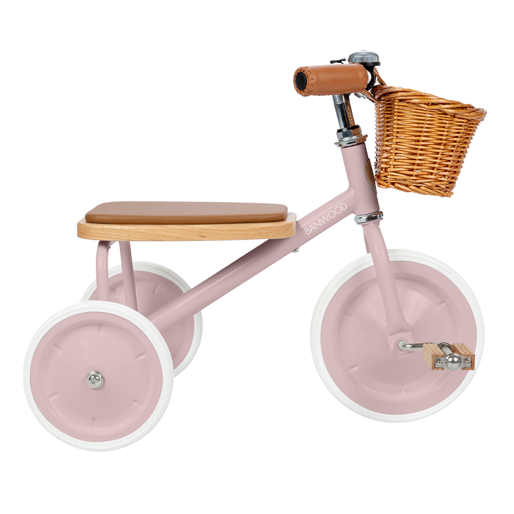 Banwood tricycle 'Vintage' Dusty Pink