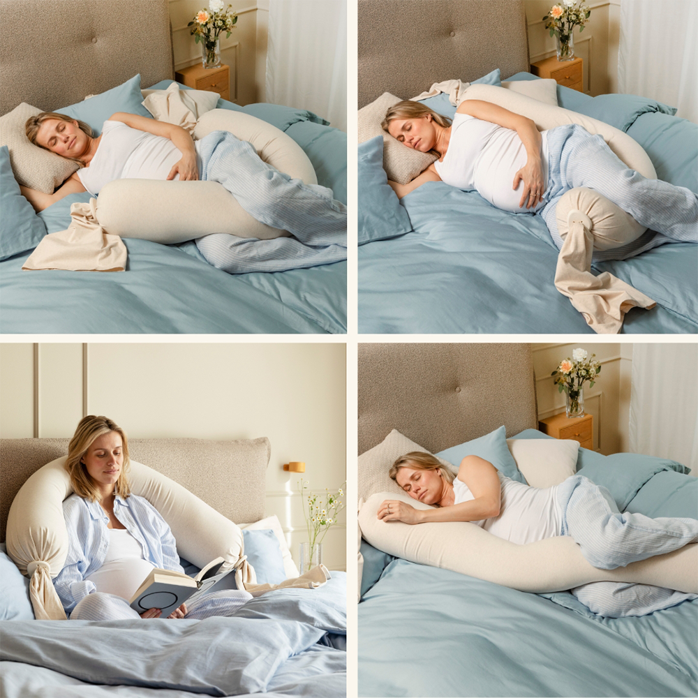 Bbhugme  Schwangerschaftskissen Soft White