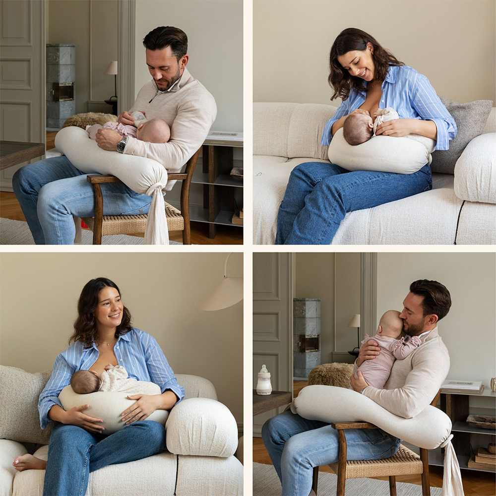 Bbhugme  Stillkissen Soft White - Online MY SNOWFLAKE