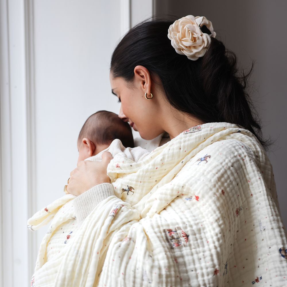 Cam Cam Copenhagen Musselin Babydecke Carousel