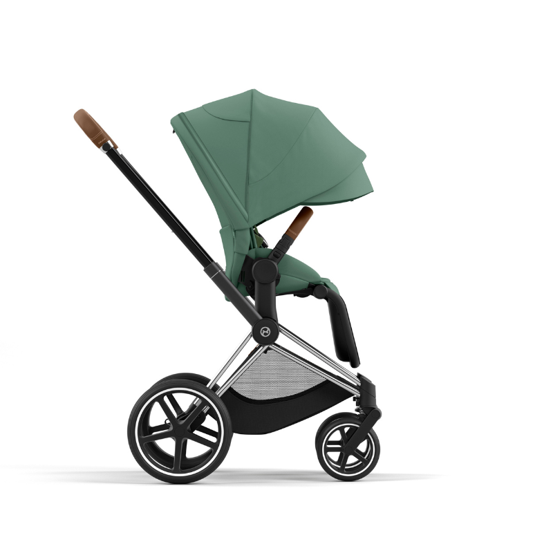 Cybex  Priam Chrome Brown  Leaf Green