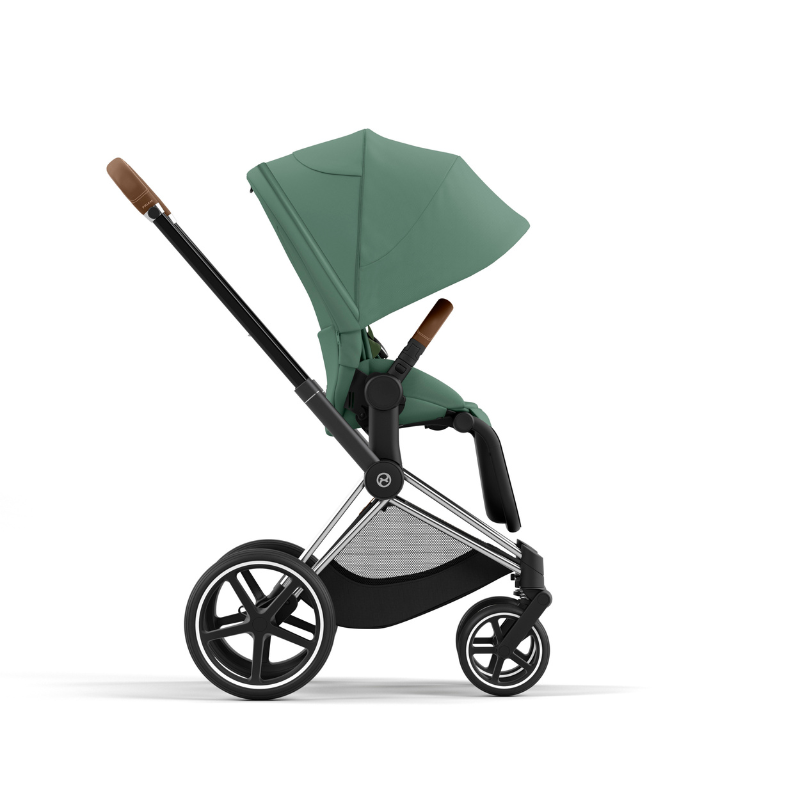 Cybex  Priam Chrome Brown  Leaf Green