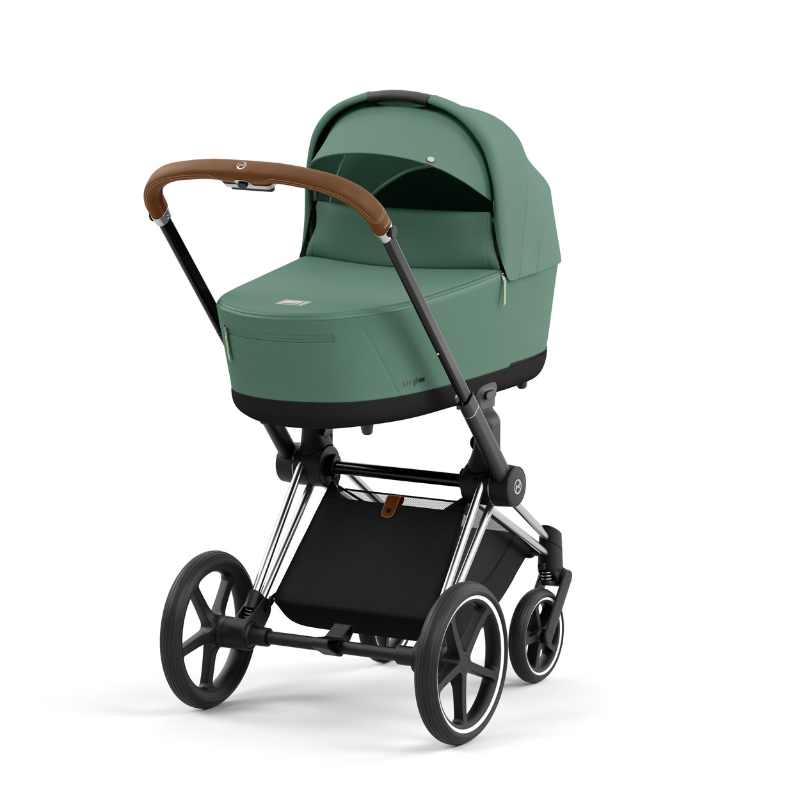 Cybex  Priam Chrome Brown  Leaf Green