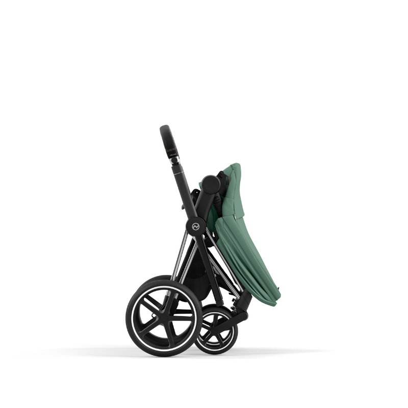 Cybex  Priam Chrome Black  Leaf Green