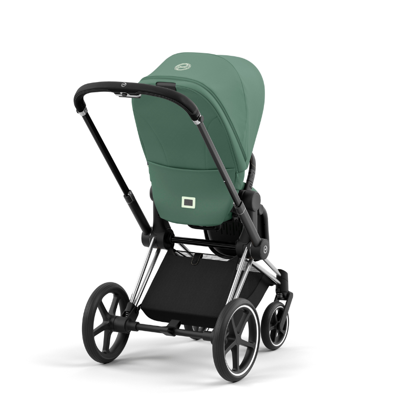 Cybex  Priam Chrome Black  Leaf Green