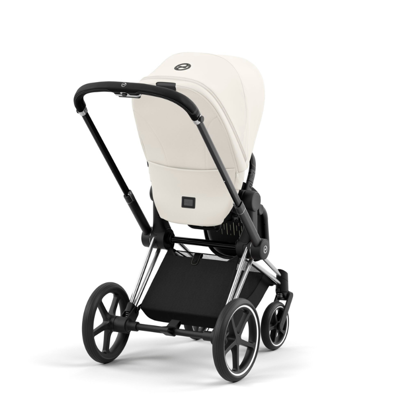 Cybex  Priam Chrome Black  Off White