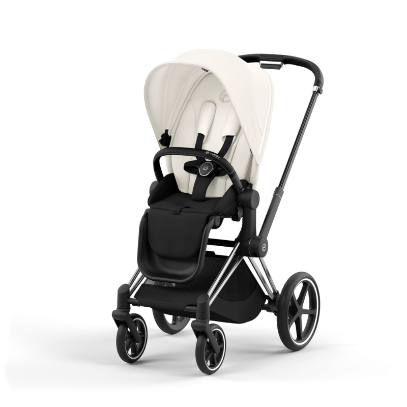 Cybex  Priam Chrome Black  Off White