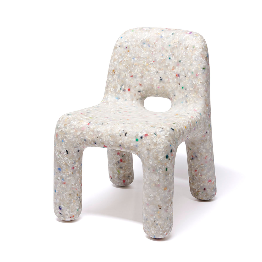 EcoBirdy Children's Chair 'Charlie' Off White