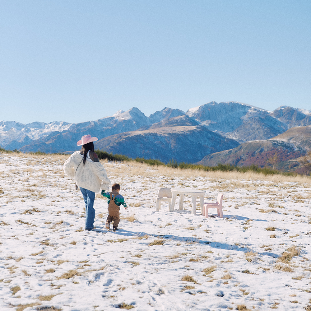 EcoBirdy Children's Chair 'Charlie' Off White