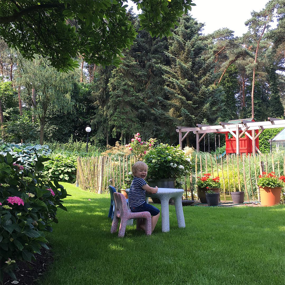 EcoBirdy Kinderstuhl 'Charlie' Strawberry