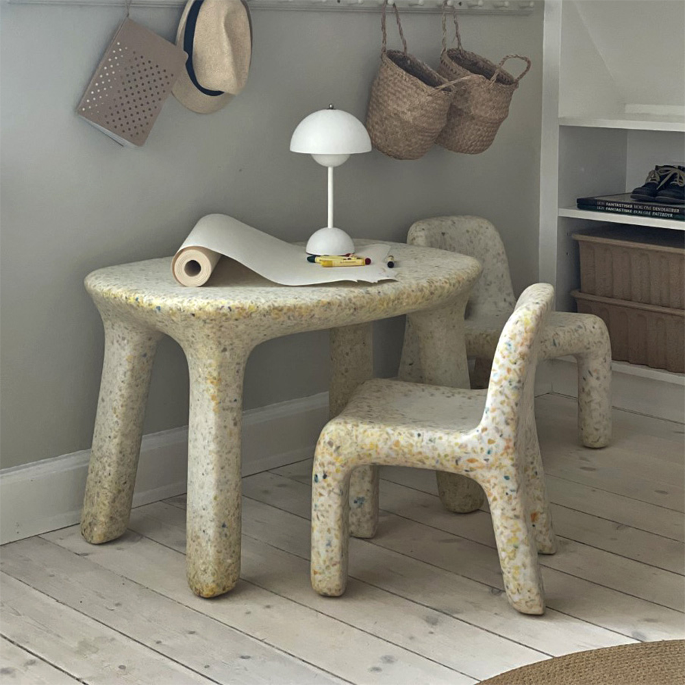 Chaise enfant EcoBirdy « Charlie » Vanille