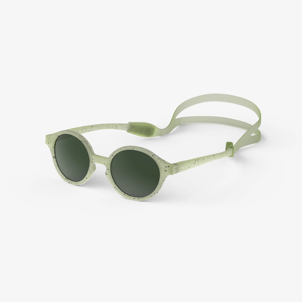 Izipizi Kinder Sonnenbrille &#39;Artefact&#39; #D 0-9 Monate Dyed Green