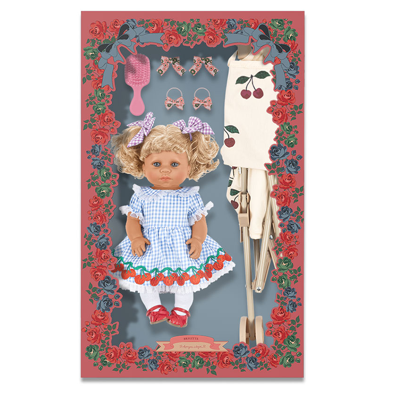 Konges Sløjd  Puppe mit Buggy 'All I Wish For' Delphine