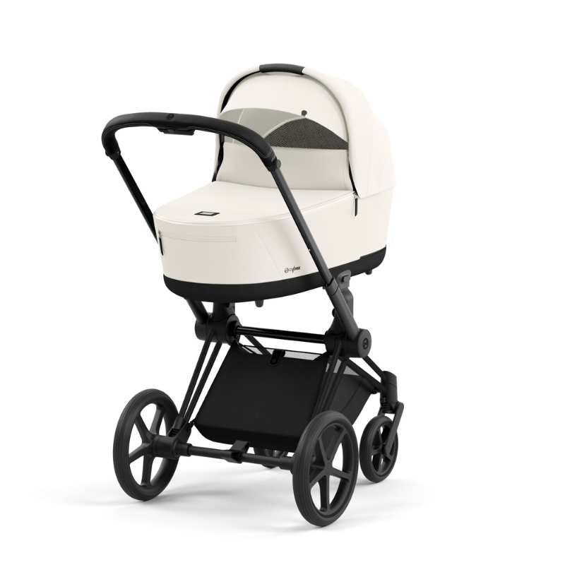 Cybex  Priam Matt Black  Off White