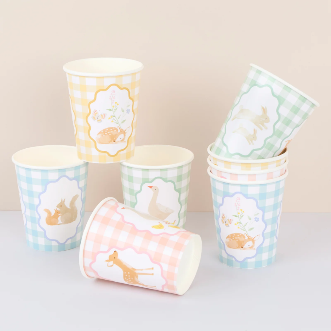 Meri Meri Partybecher Little Animals