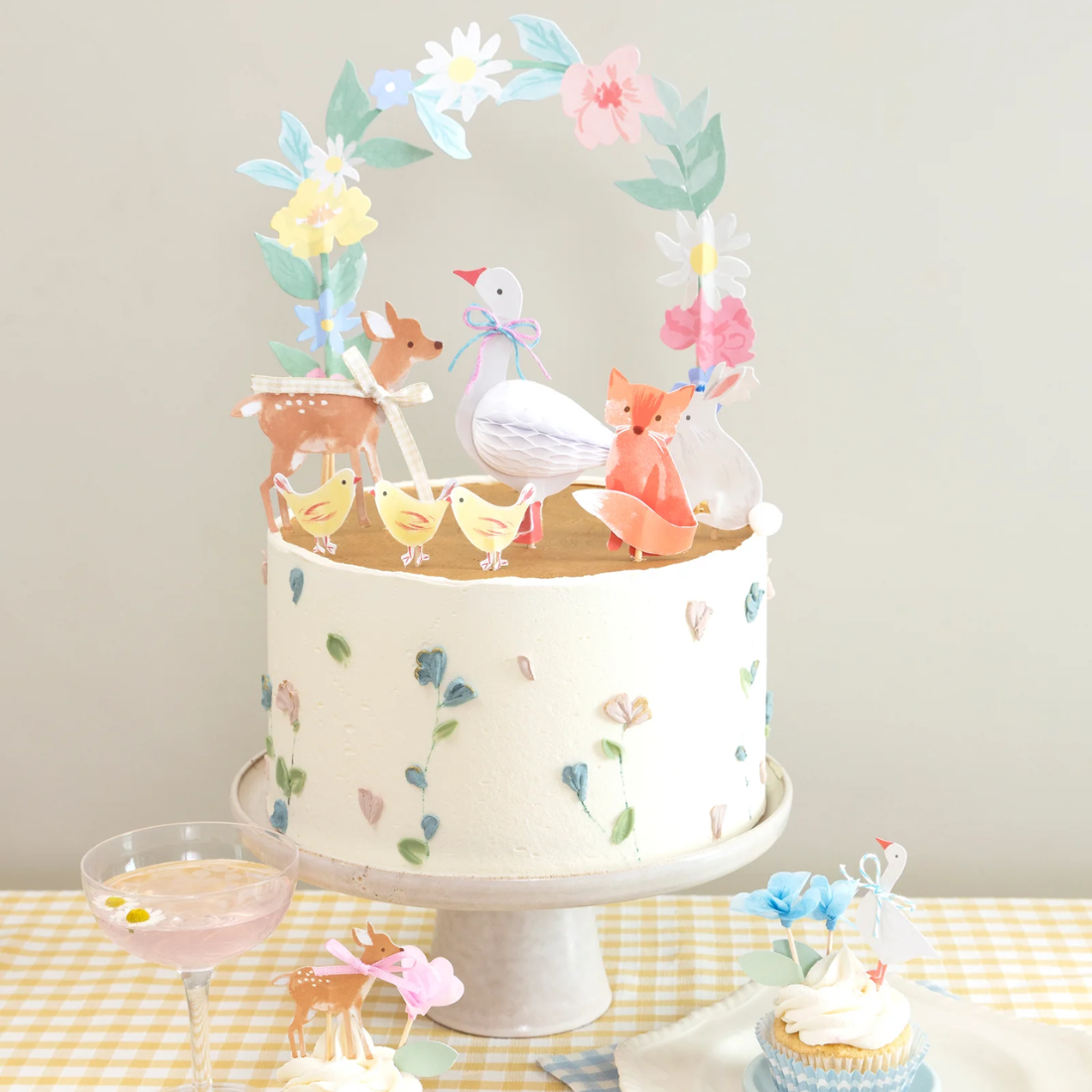 Meri Meri Cake Topper Little Animals