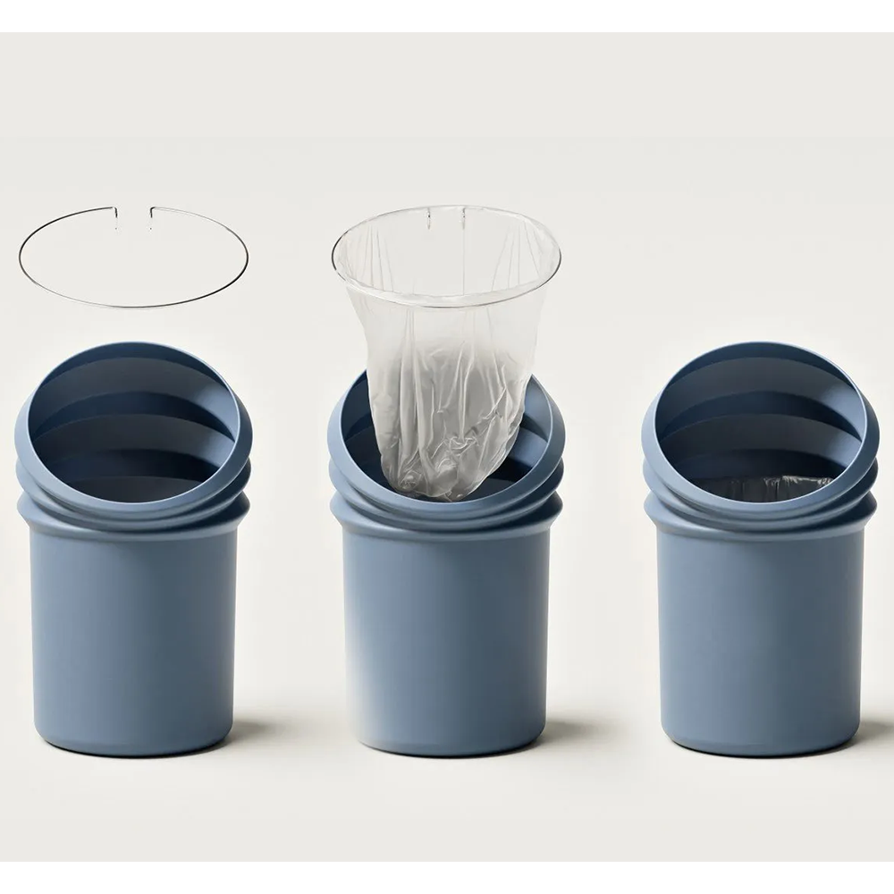 Poptop Mülleimer und Tisch-Katapult