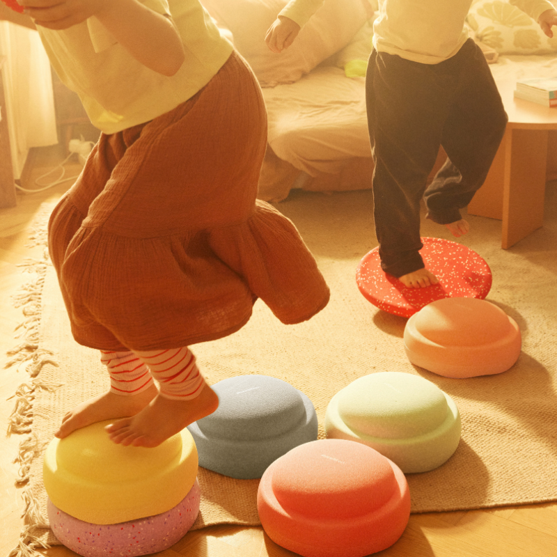 Stapelstein  Winter Special Rainbow Set  Pastel