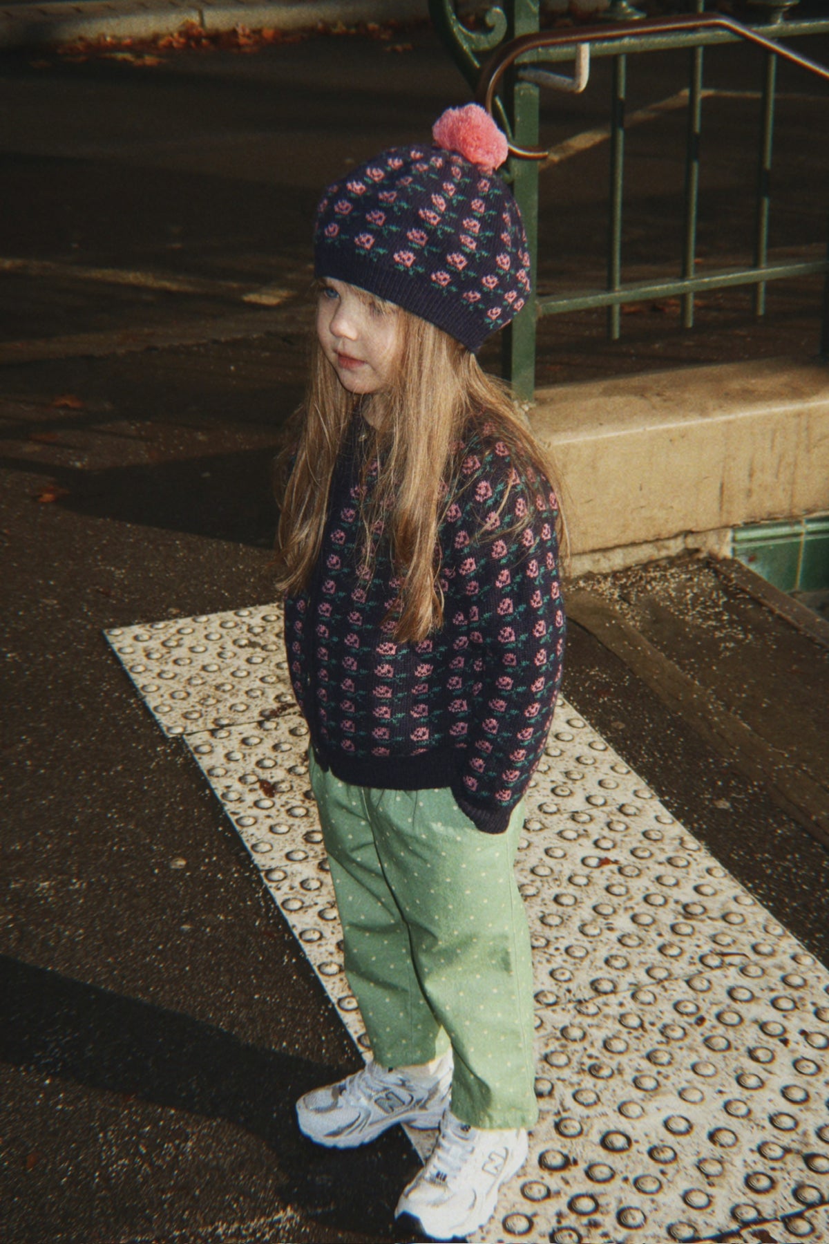 Konges Sløjd Trousers 'Nola' Dot Pistachio