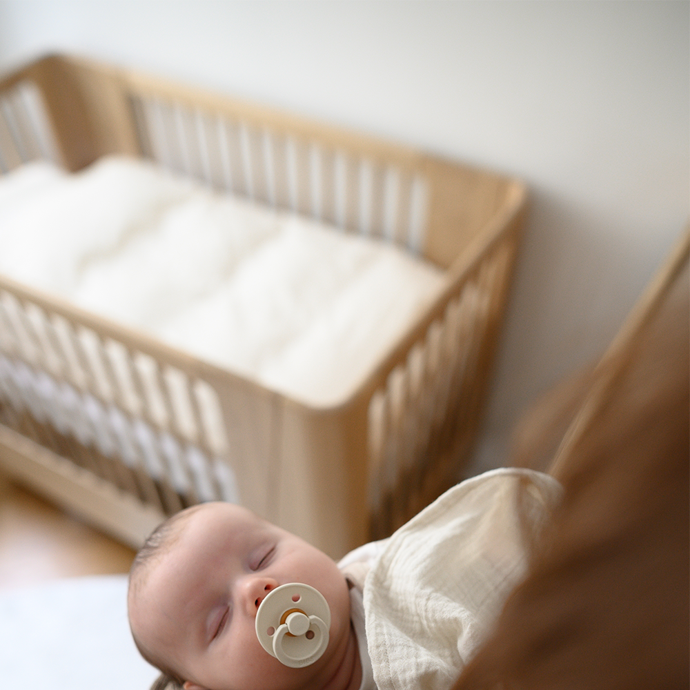 We Are Bitte Babybett 68 x 120 'Nature 2.0' Oak