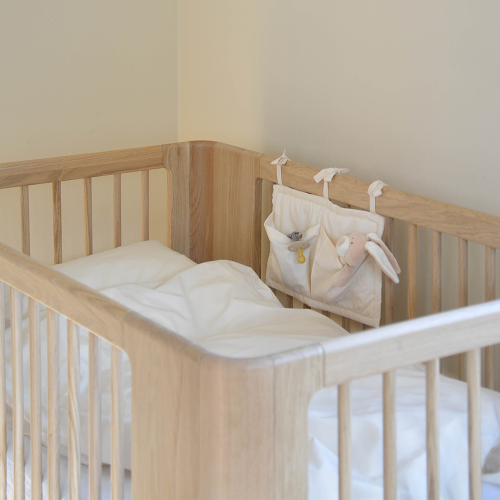 We Are Bitte Babybett 68 x 120 'Nature 2.0' Oak