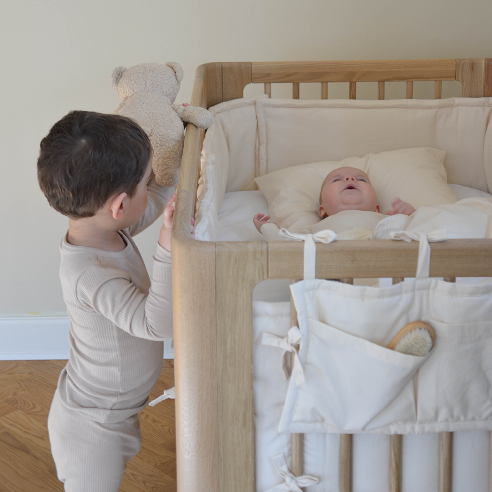 We Are Bitte Babybett 68 x 120 'Nature 2.0' Oak