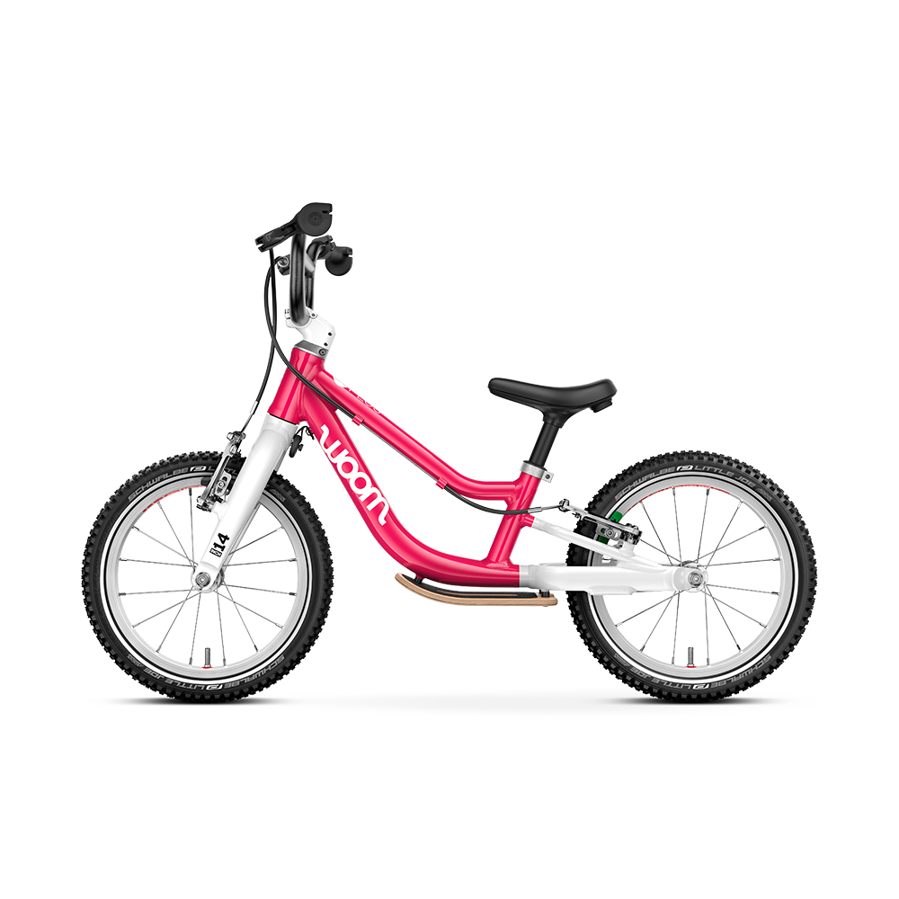 woom GO 1  Plus Laufrad Hot Pink