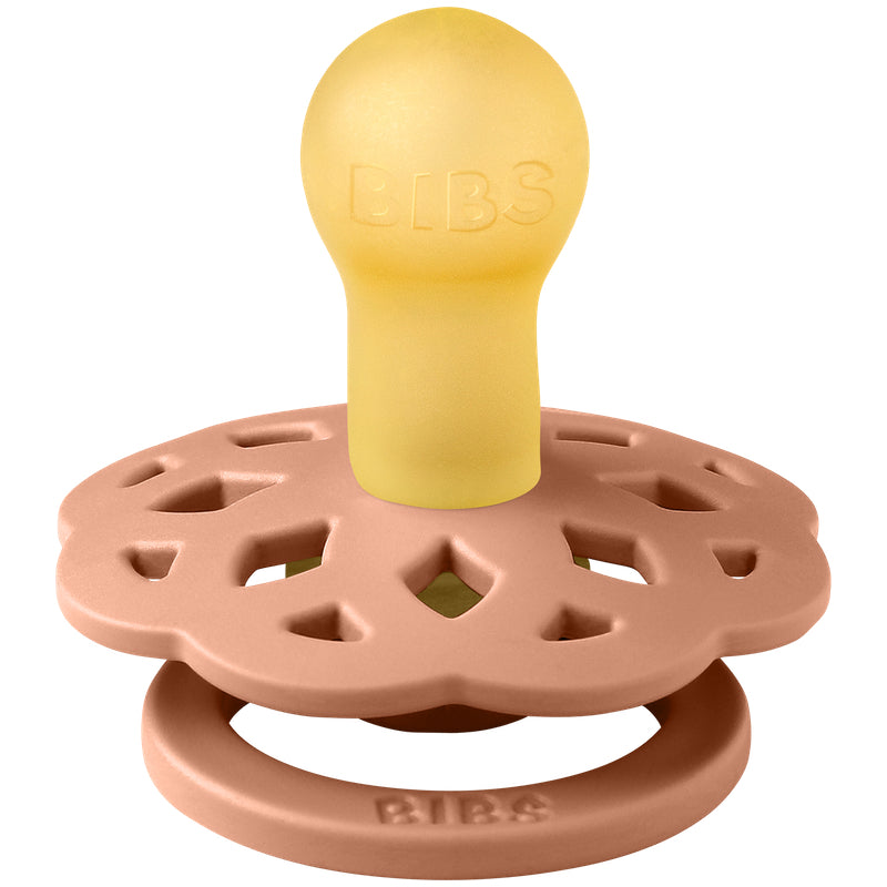 Bibs  Schnuller 0-6 Monate 'Boheme'  Peach/Woodchuck