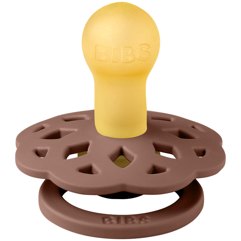 Bibs  Schnuller 0-6 Monate 'Boheme'  Peach/Woodchuck